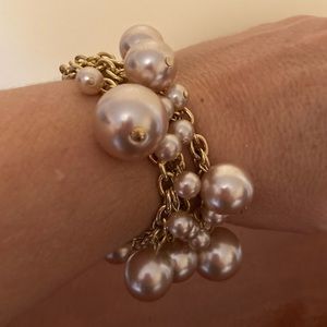 Fun faux pearl bracelet